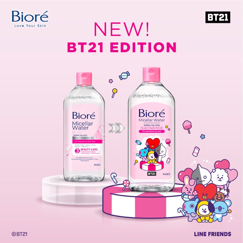 Micellar Water Soften Up Niacinamide 3