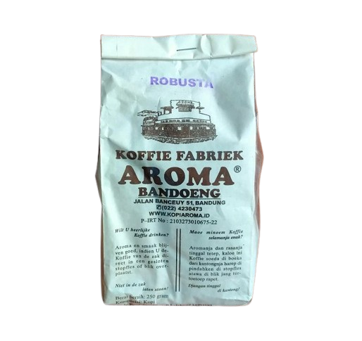 Kopi Aroma Koffie Fabriek Aroma Bandoeng Robusta