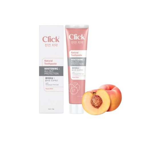 Click Natural Toothpaste Whitening + All Out Protection