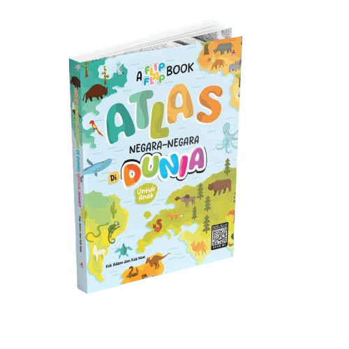 A Flip Flap Book: Atlas Negara-Negara di Dunia 