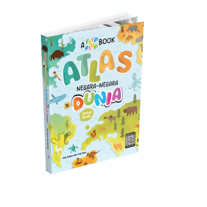 A Flip Flap Book: Atlas Negara-Negara di Dunia 1