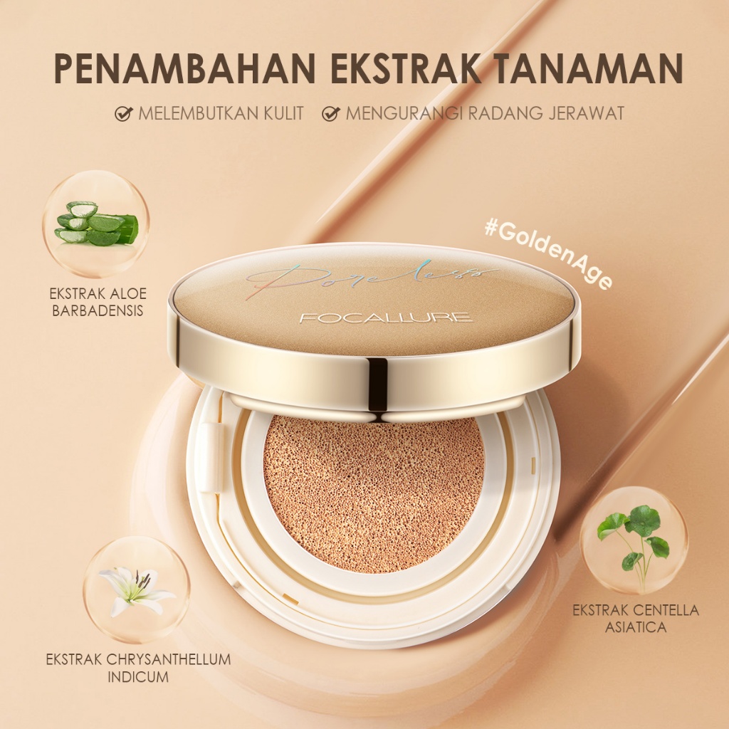 FCL Internasional Indonesia FOCALLURE Poreless BB Cushion