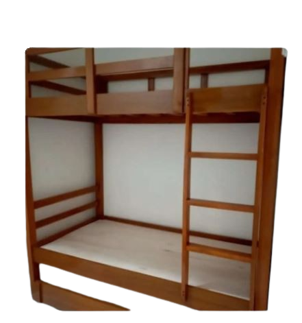 Ranjang Susun Bunkbed Kayu Jati 2