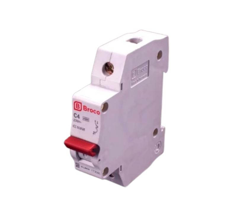 Broco Electrical MCB C 4A 1