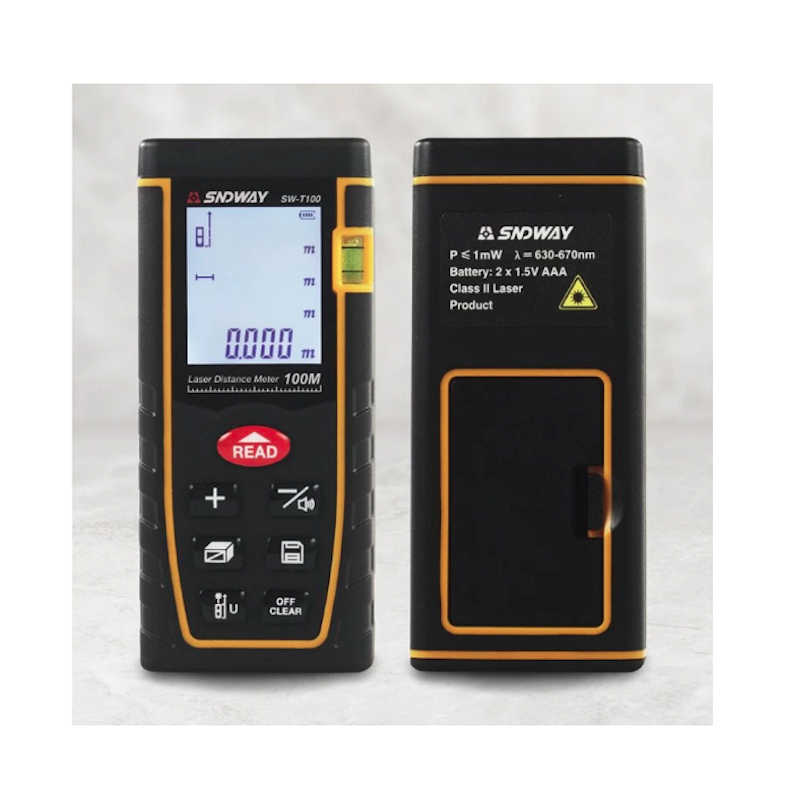 SNDWAY Meteran Laser Digital Distance 100 Meter 3