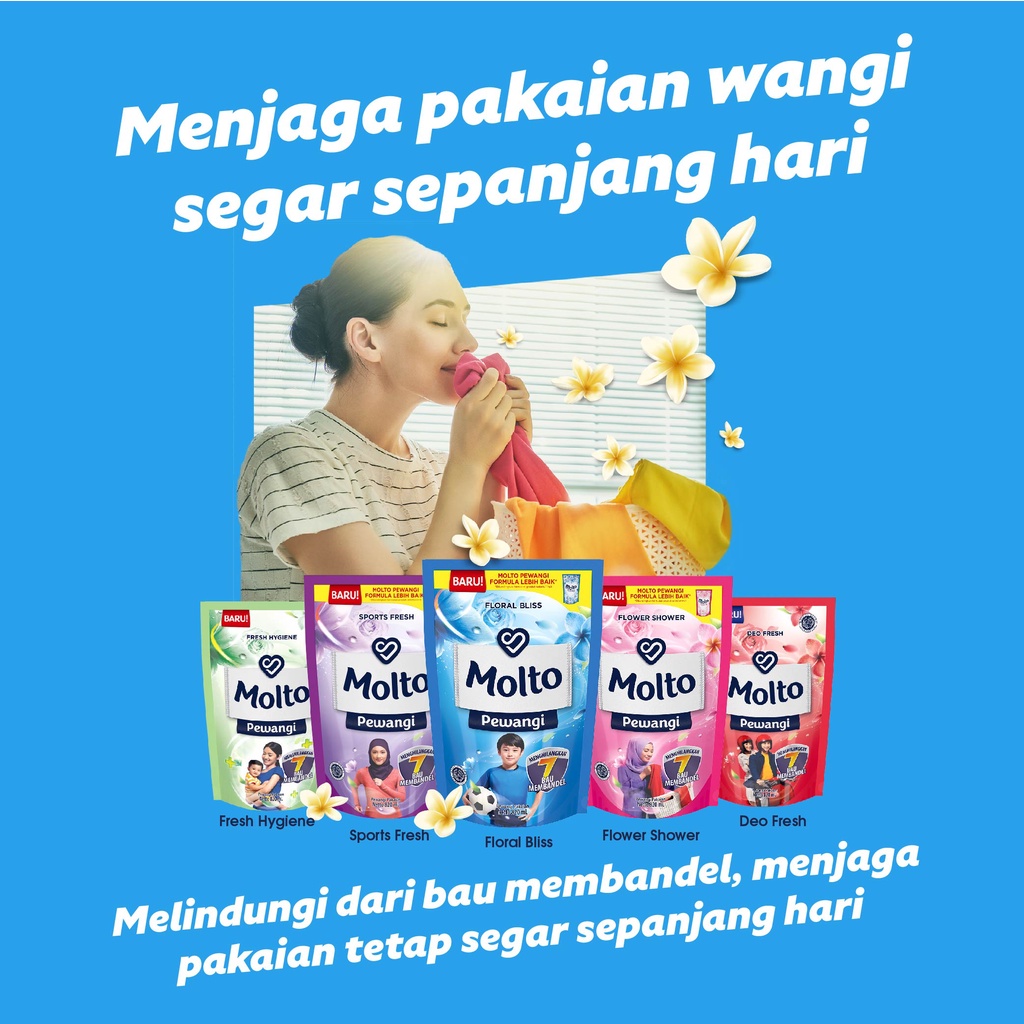 Molto Pewangi Blue  4