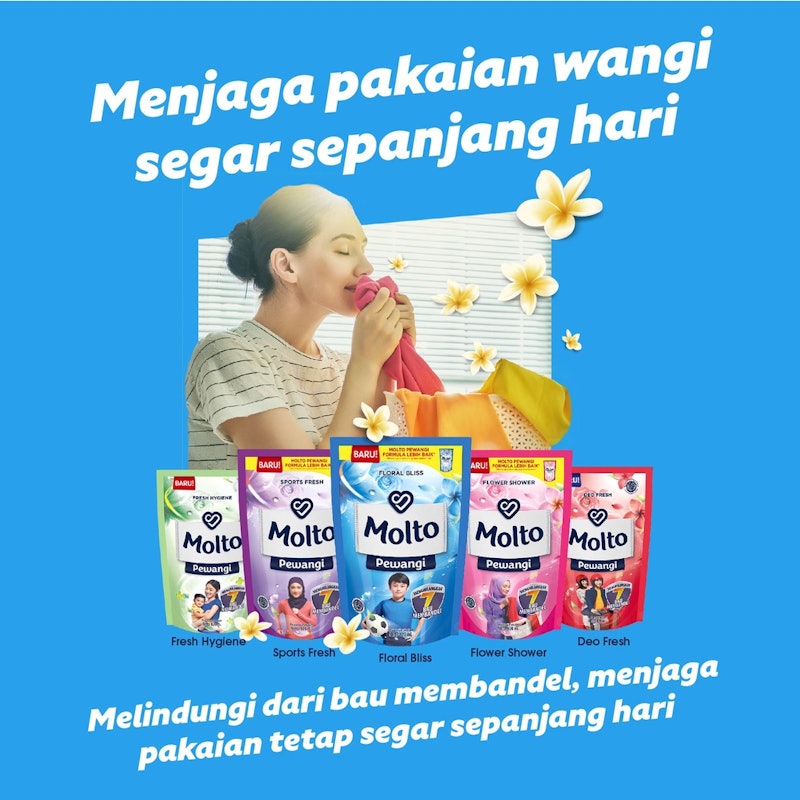 Molto Pewangi Blue 4