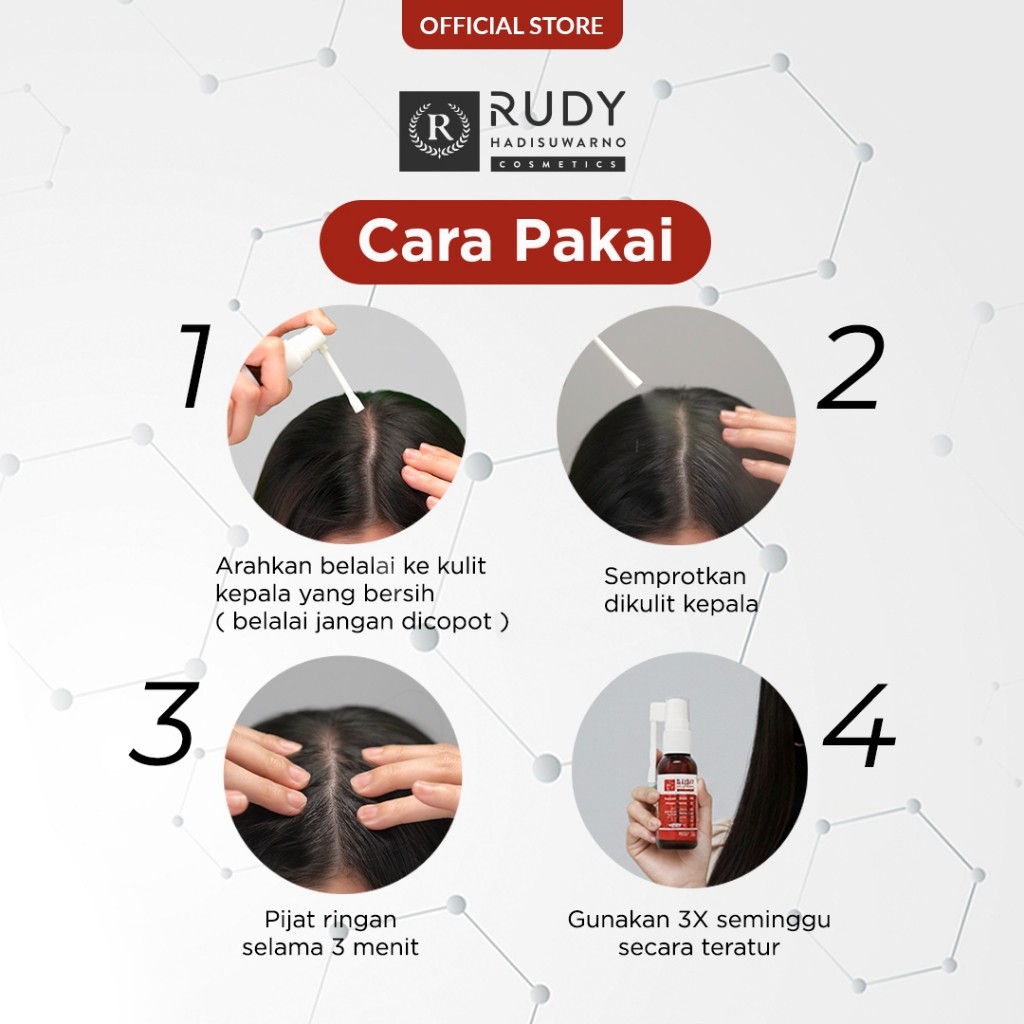 Rudy Hadisuwarno Cosmetics Hair Growth Serum