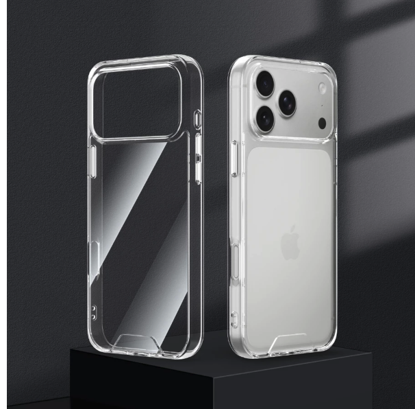  Myroots Military Hard Clear Case Transparent for iPhone 17