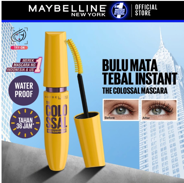 L’Oréal Maybelline New York The Colossal Waterproof Mascara