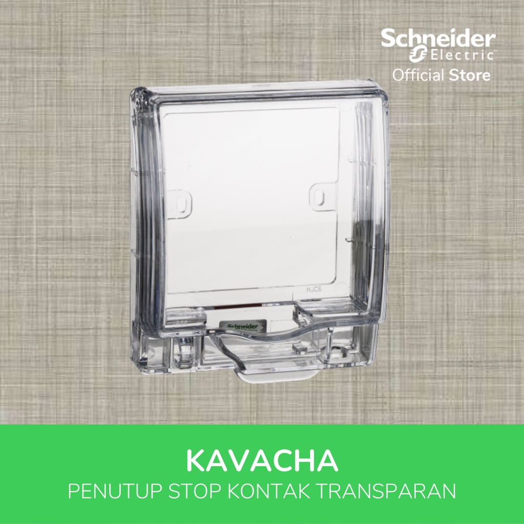 Schneider Electric  Kavacha Penutup Stop Kontak Transparan E223R_TR
