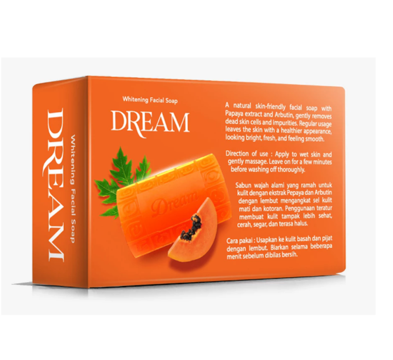 Dream Papaya Whitening Facial Soap