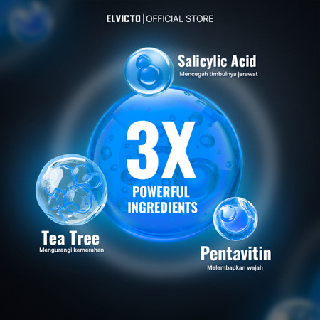 Indonesia Premium Goods Elvicto Anti Acne Face Wash