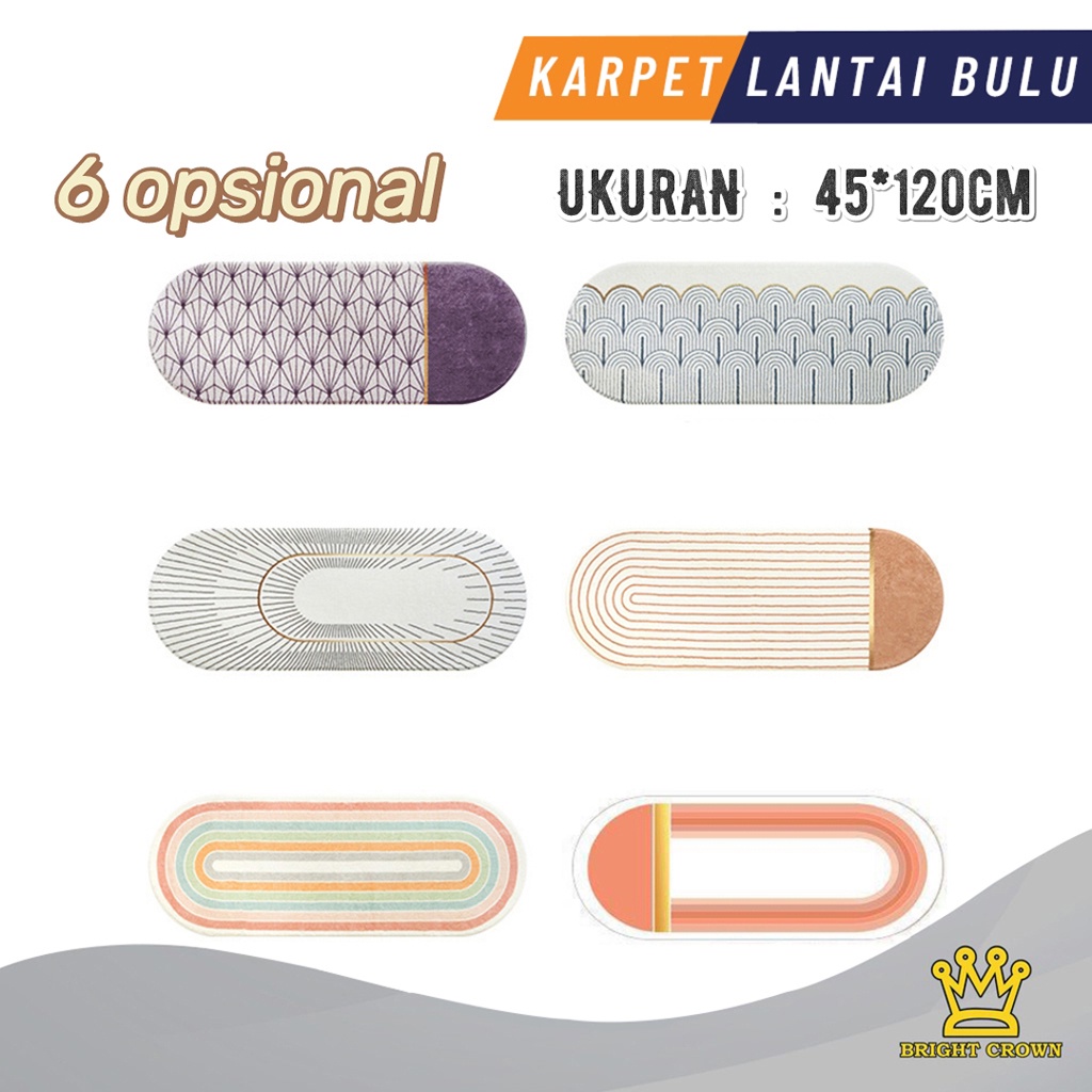 Bright Crown Karpet Lantai Bulu