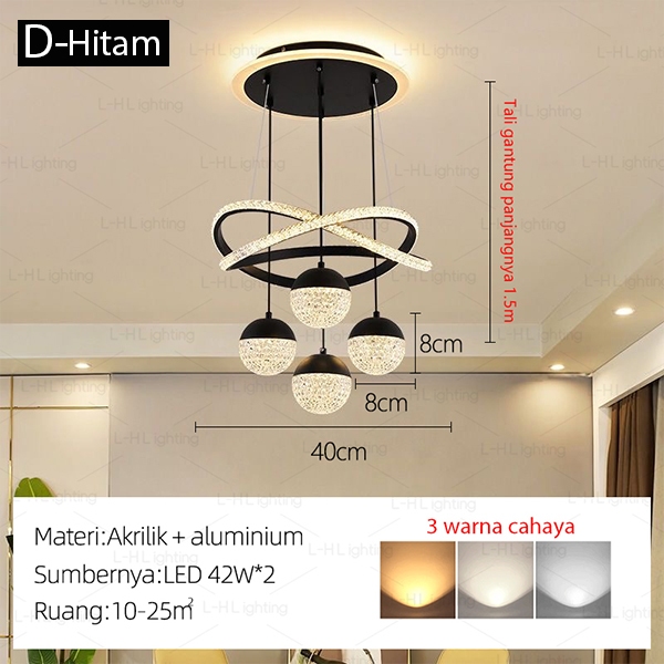 Shenzhen Yimei Jiajia Trading L-H Lighting Lampu Gantung LED