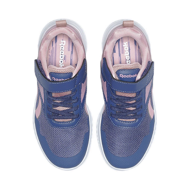 Reebok Rush Runner 5 Elastic Lace & Top Strap Girls Twilight Purple 3