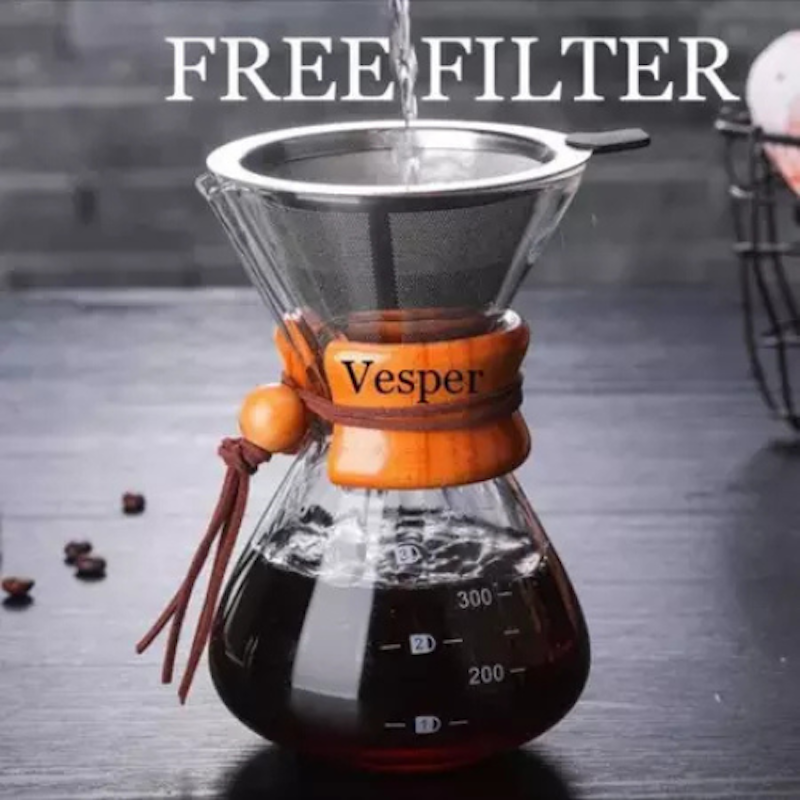 Chemex Coffee Pot Wood Bracket 2