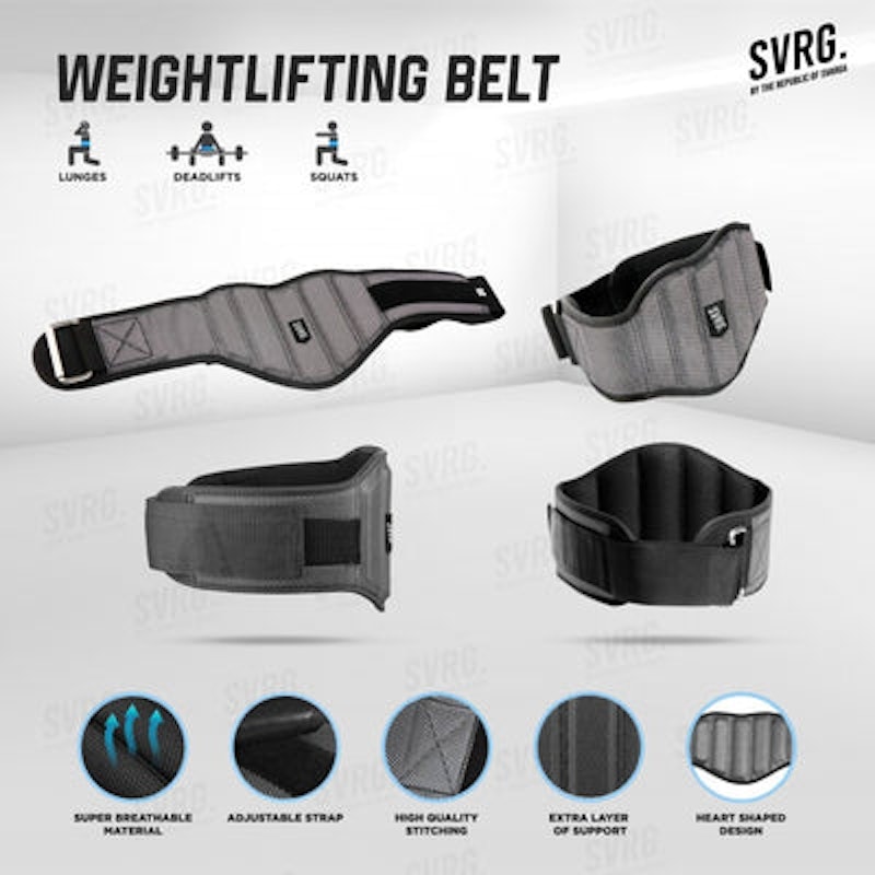 Svarga Weight Lifting Belt 3