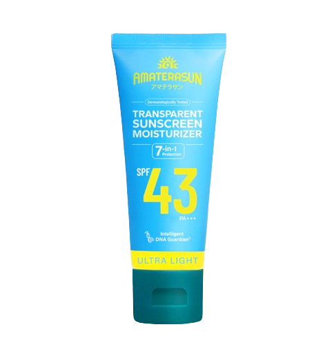 AMATERASUN ｜ Transparent Sunscreen Moisturizer SPF 43 PA+++
