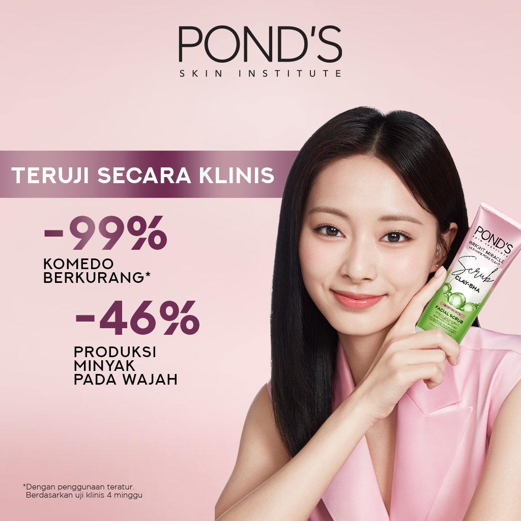 Unilever  Pond's Bright Miracle Ultimate Pore Clear Facial Scrub