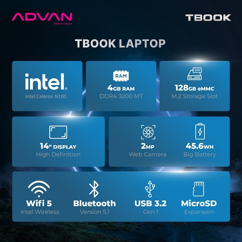 ADVAN TBook N100 3