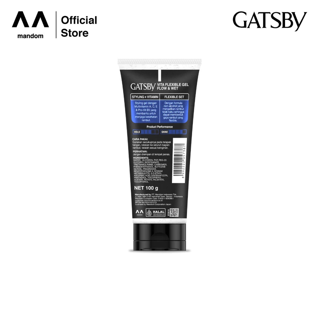 Mandom Gatsby Vita Flexible Gel Flow & Wet
