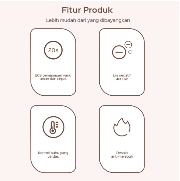  HAN RIVER Catokan Rambut 2 in 1 HRJFB07