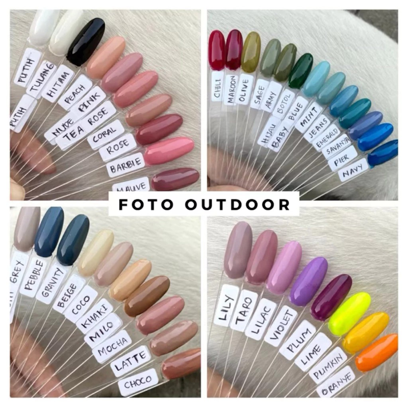 Stellaa.id Marissa Press On Nail Cateye Tearose 3