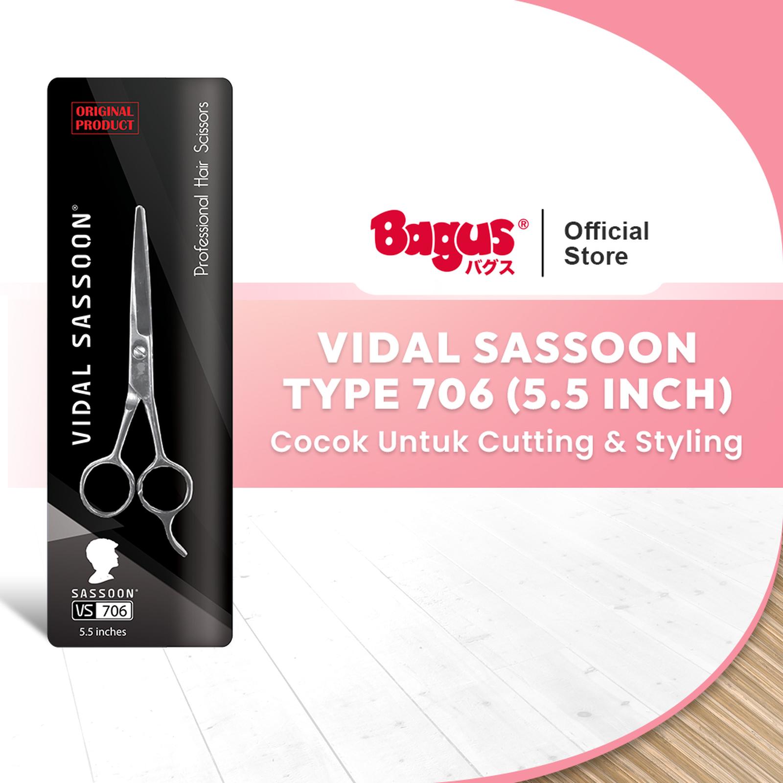 Bagus Intikarya Properti Vidal Sassoon Professional Hair Scissors VS 706