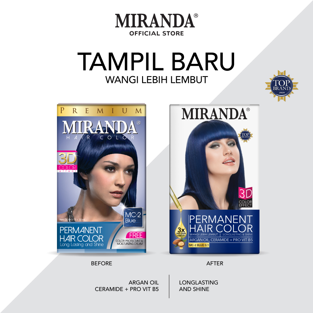 Miranda  Hair Color Blue MC2