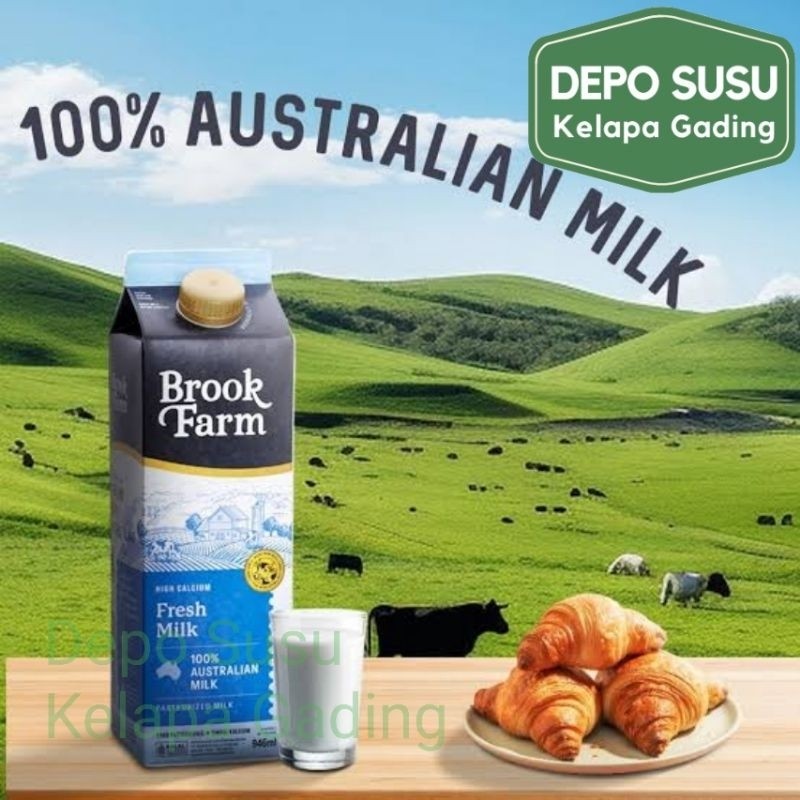 BrookFarm High Calcium Fresh Milk 