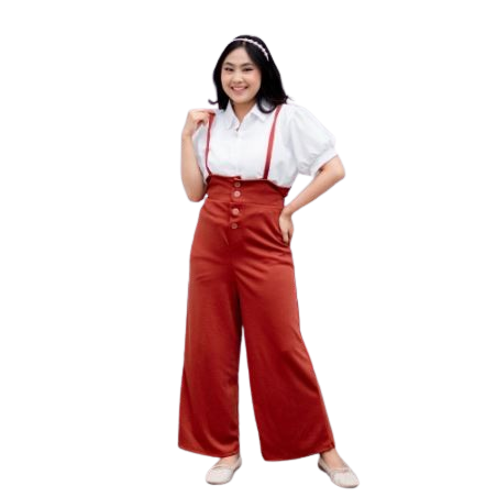 Yoenik Apparel Yoenik Yumi Overall Kulot