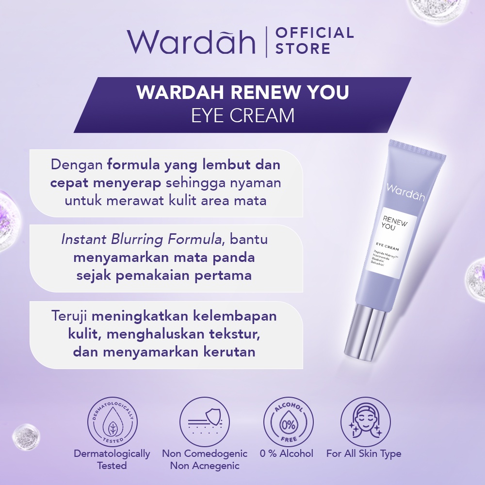 Paragon Technology and Innovation Wardah Renew You Anti Aging Eye Cream
