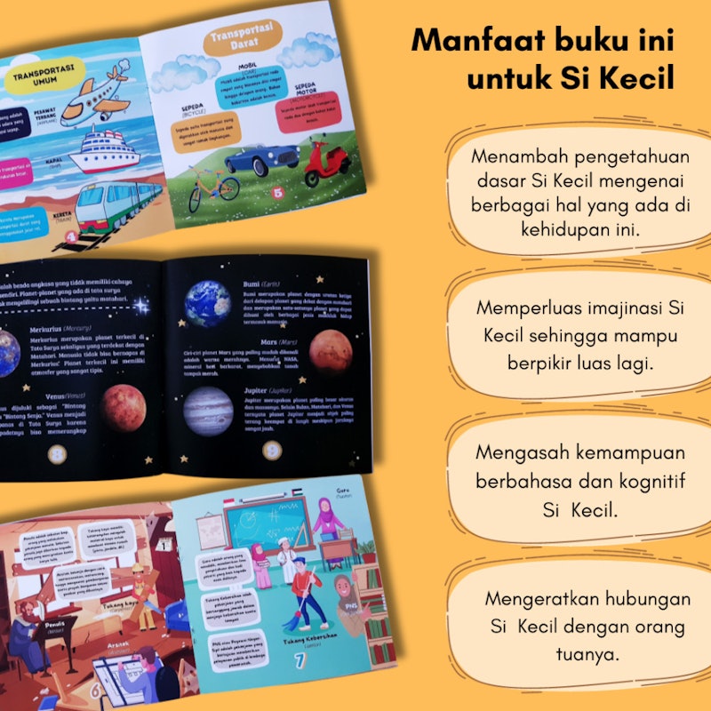 Paket 12 Buku Anak Ensiklopedia Si Kecil 4