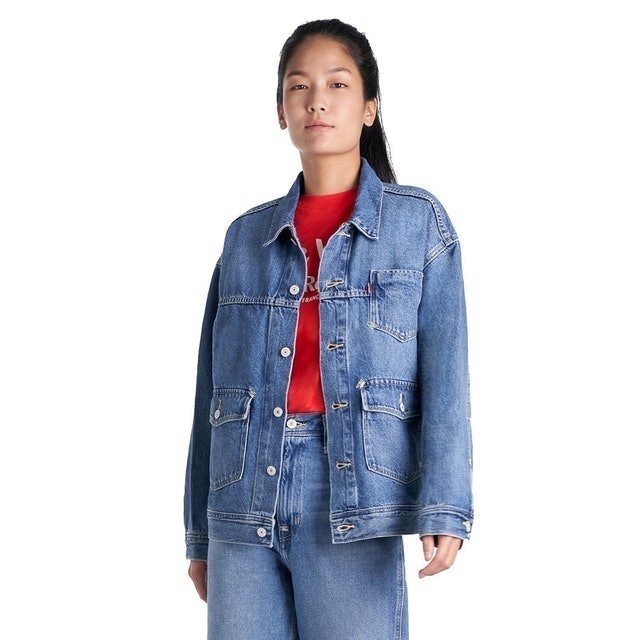 Levi's Lr Wmns Trucker Midday Break ｜ A0153-0000