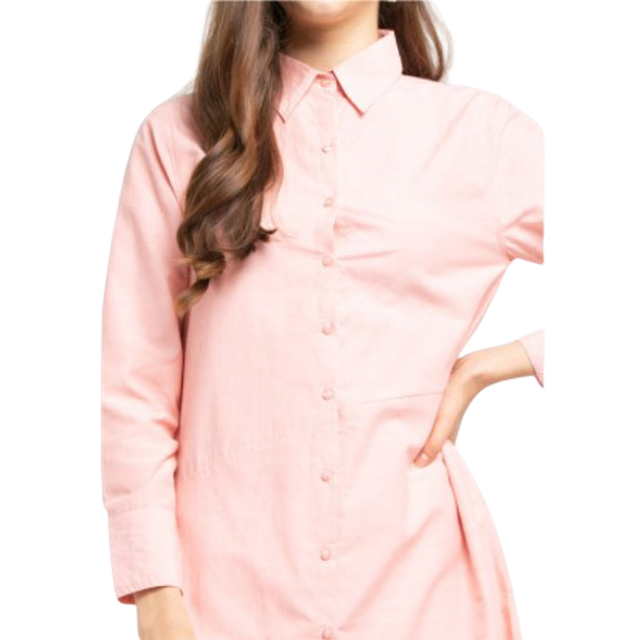 Point One Montana Dress Peach 392473