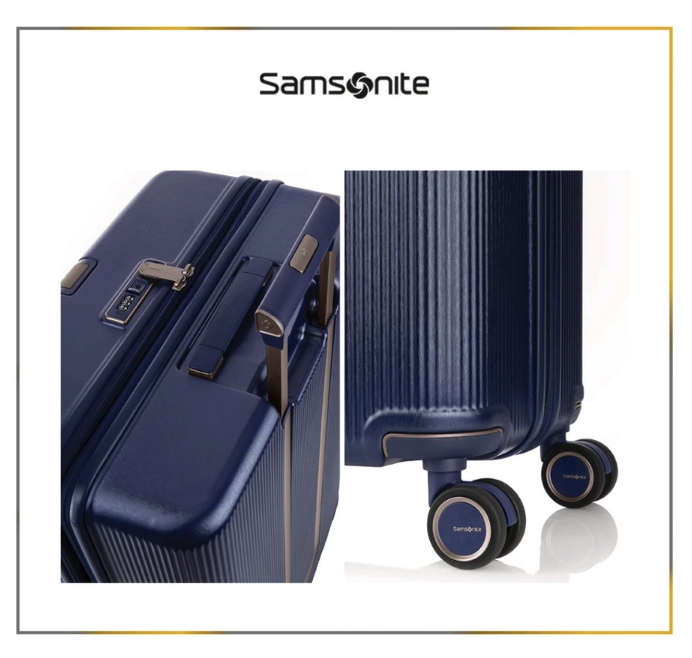 Samsonite Indonesia Samsonite Minter Spinner Cabin Navy 20 inci