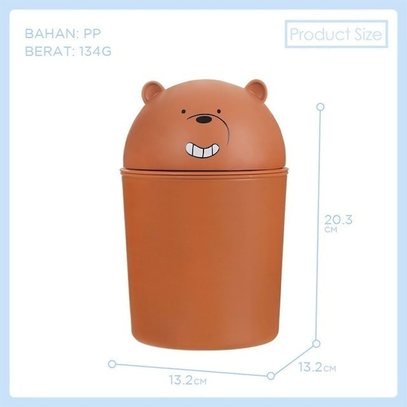 Waste Bin We Bare Bear 3