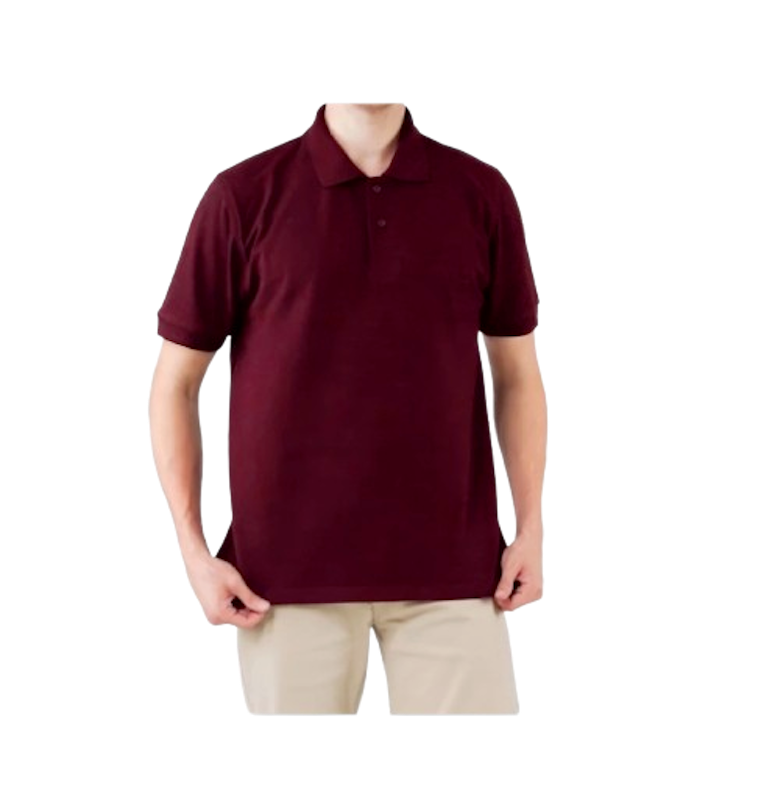 Aerostreet Polo Shirt Hans Maroon Kaos Kerah Poloshirt 1