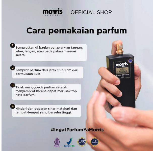 Aroma Prima Livindo Morris Eau De Parfum N-01 Oud Black Edition