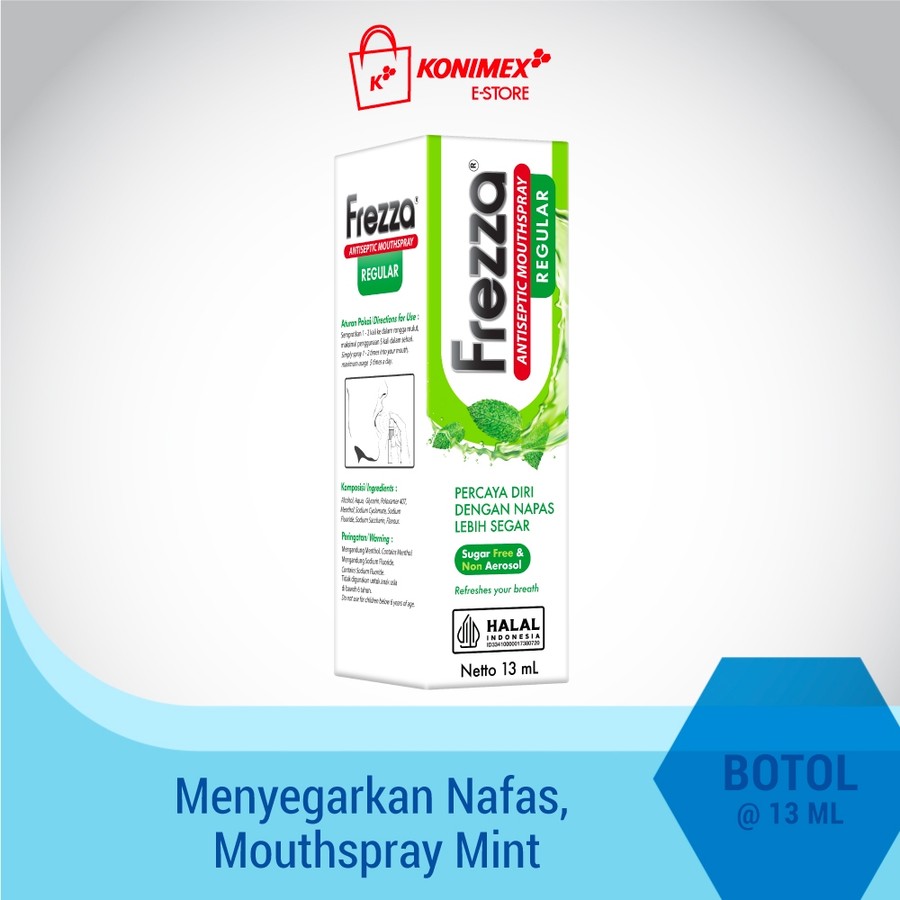 Konimex Frezza Antiseptic Mouthspray Regular