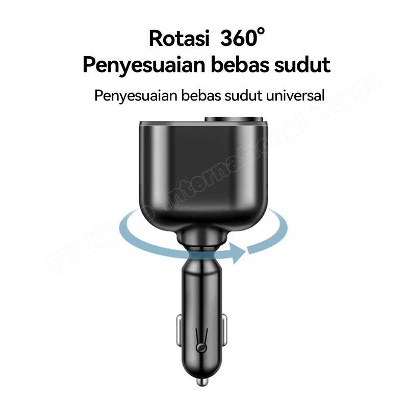 Kivee International Trade Kivee Car Charger Fast Charging 66W 4-in-1 KV-UT96