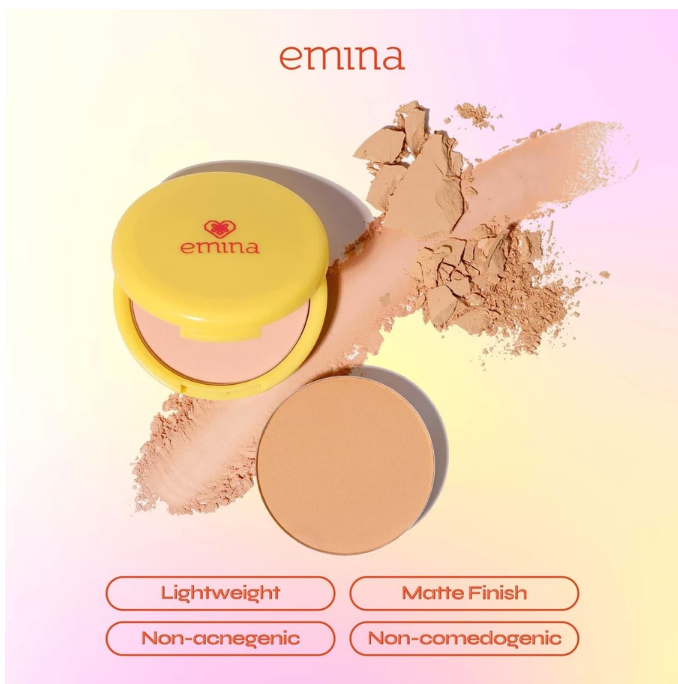 Paragon Technology and Innovation Emina Daily Matte Compact Powder 03 Caramel