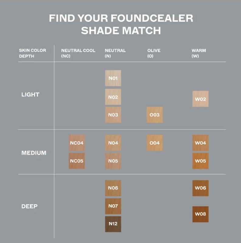 Foundcealer 2 in 1 Foundation & Concealer W08 3