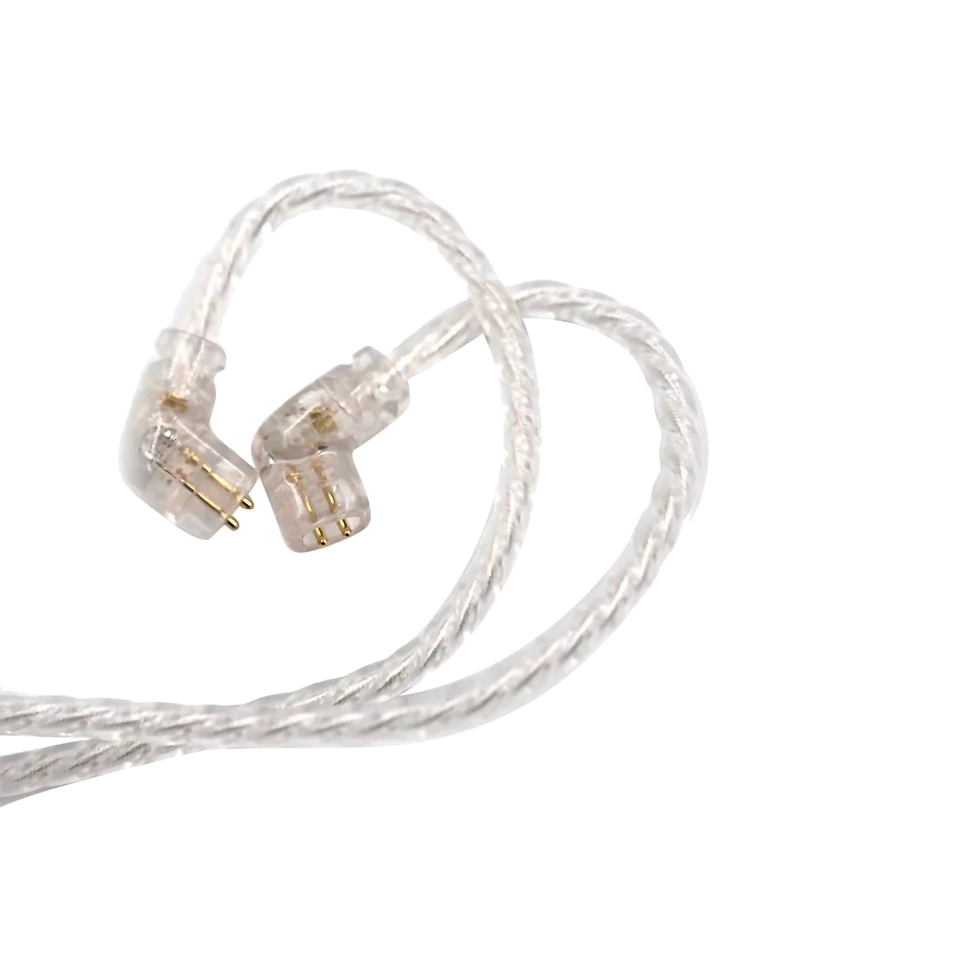 KZ Cable Silver Cable Upgrade for KZ Earphone Type C with Mic