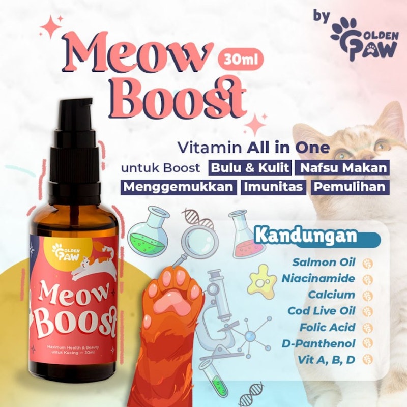 Golden Paw Meow Boost 2