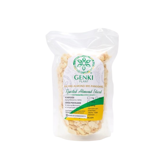 Genki Plant Roasted Almond Sliced
