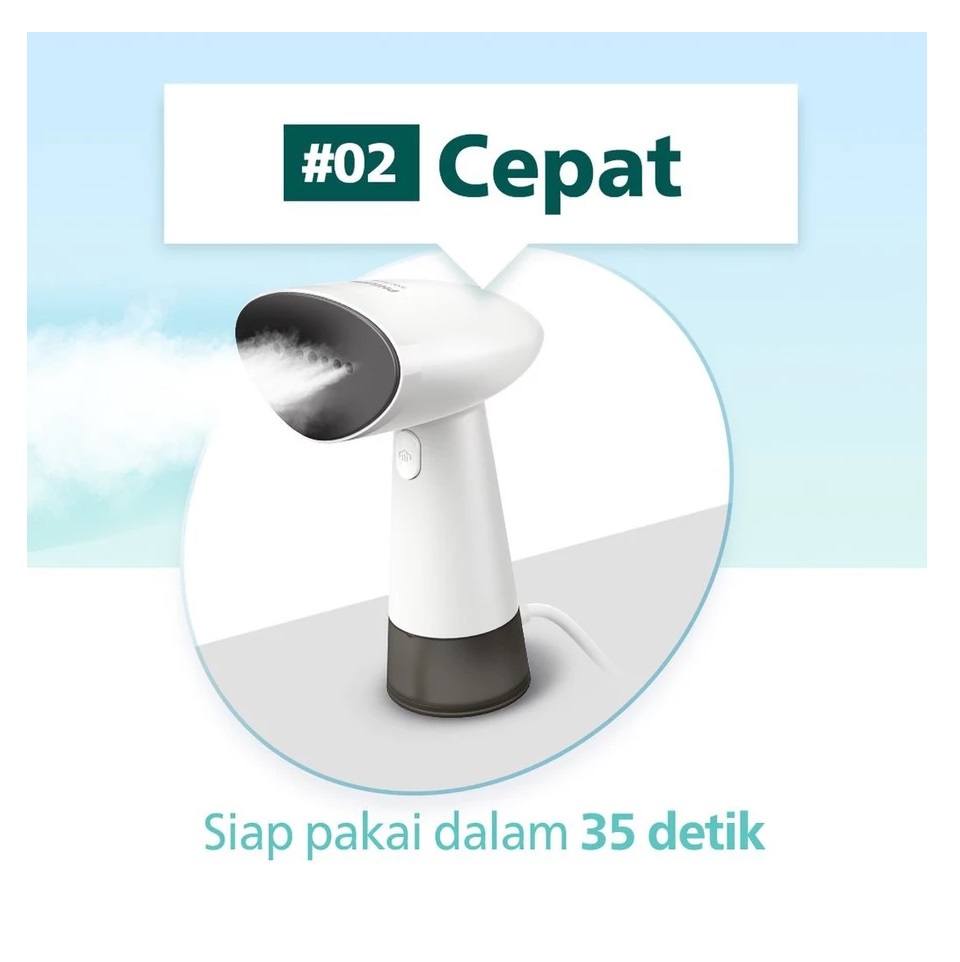 Philips Electronics Philips Steamer Genggam Seri 1000 STH1010/10