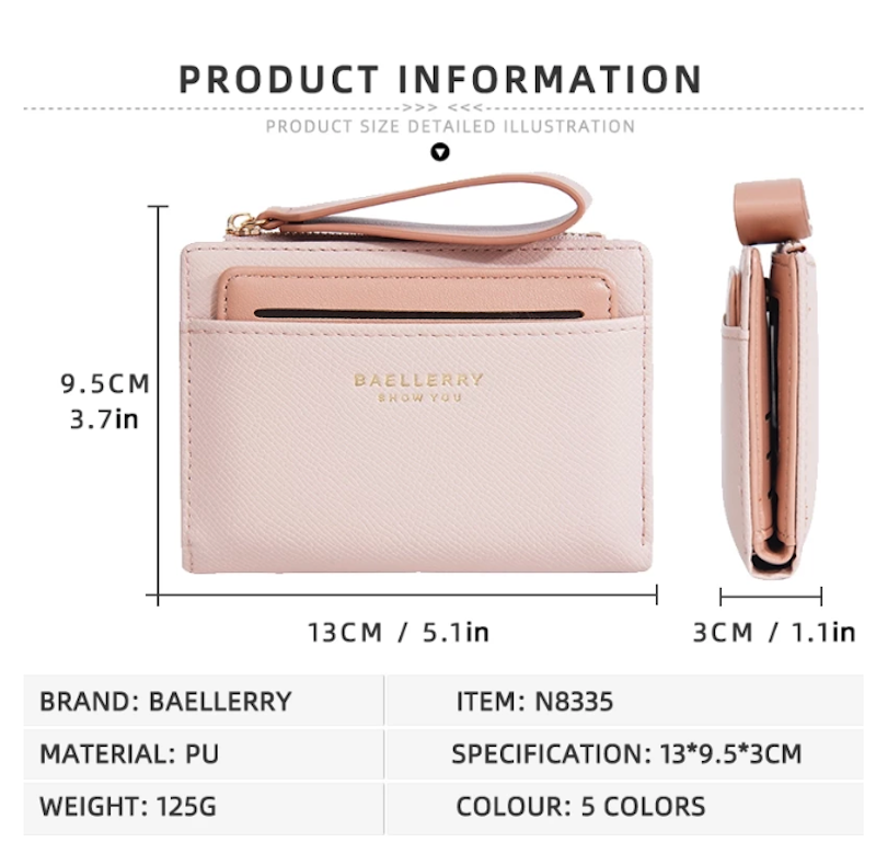Baellerry Dompet Wanita Kecil 4