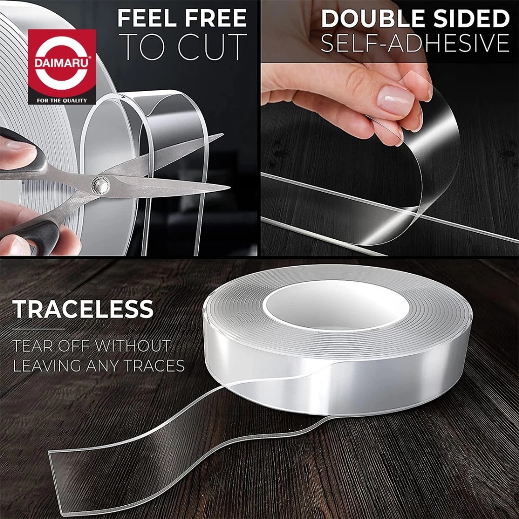 Ekadharma International Daimaru Nano Double Tape 2 cm x 3 m